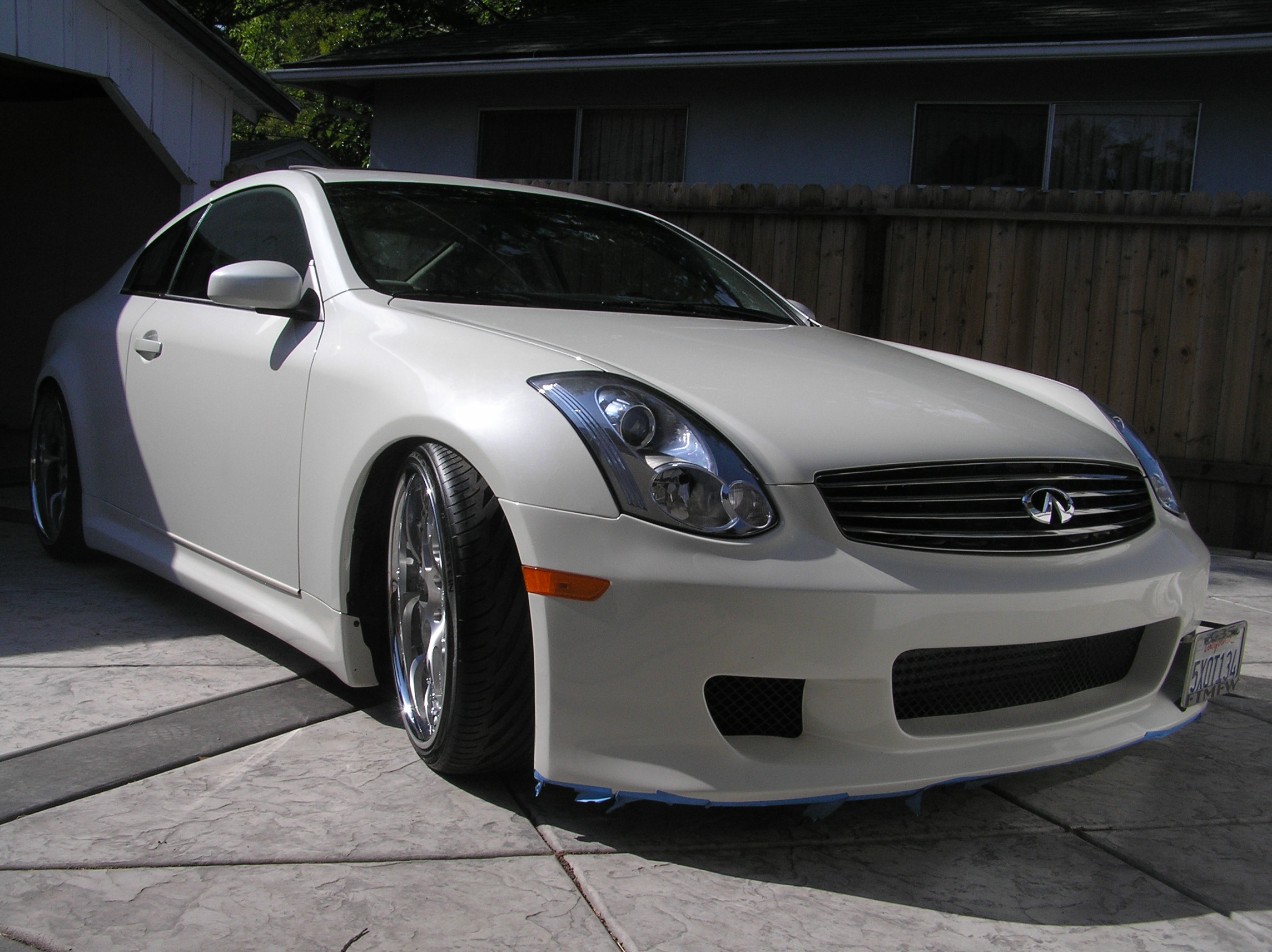 2007 Infiniti G35 Coupe Supercharged.